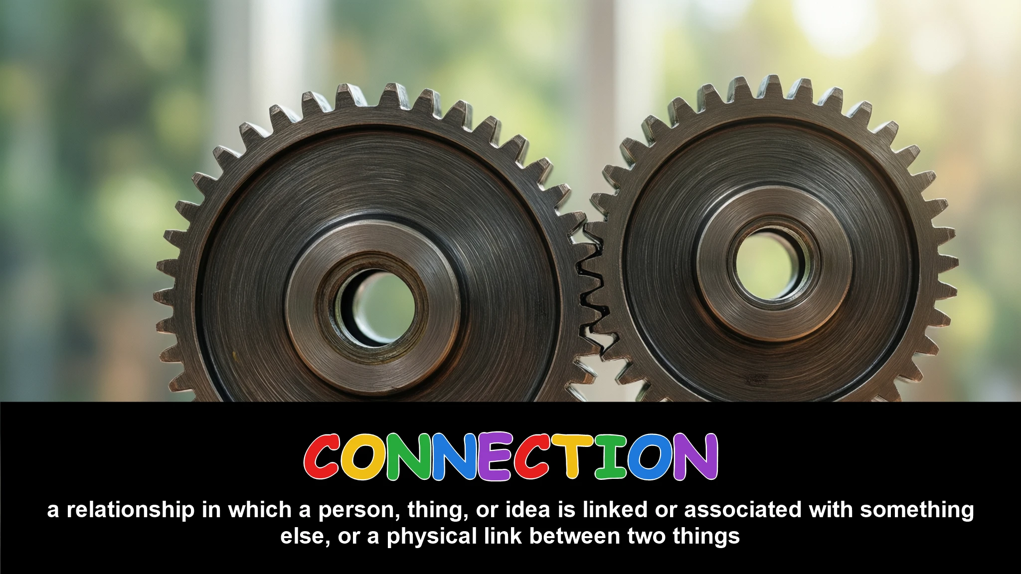 English Illustration for connection